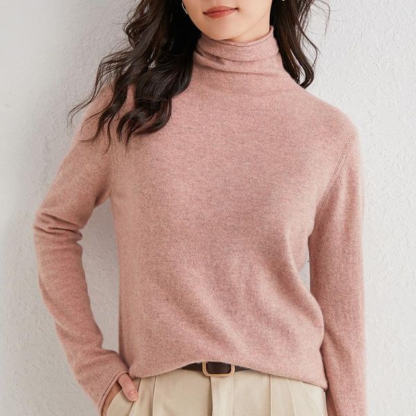 women's sweaters turtleneck cashmere sweater women 2021 autumn long-sleeved loose pullover pile collar 100%wool knit thin base shirt, White;black
women's sweaters turtleneck cashmere sweater women 2021 autumn long-sleeved loose pullover pile collar 100%wool knit thin base shirt, White;black