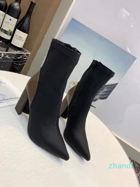 lastest fashion boots women half ankle boot lady designers dress boots casual shoes, Black
lastest fashion boots women half ankle boot lady designers dress boots casual shoes, Black