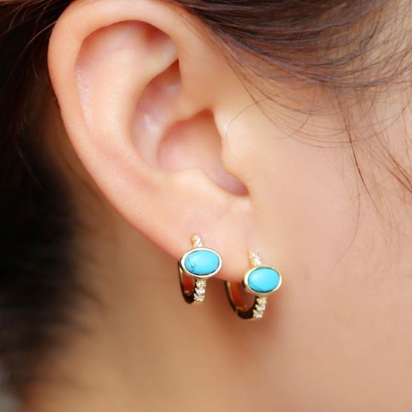 hoop & huggie 2021 gold silver color tiny cute oval blue turquoises gem mini charm earrings for womens dainty fashion jewelry, Golden;silver
hoop & huggie 2021 gold silver color tiny cute oval blue turquoises gem mini charm earrings for womens dainty fashion jewelry, Golden;silver