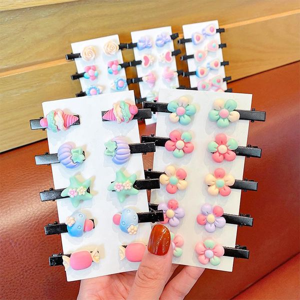 hair accessories 10pcs/set girls cute colorful cartoon flower hairpins children lovely side bb clips barrettes fashion, Slivery;white
hair accessories 10pcs/set girls cute colorful cartoon flower hairpins children lovely side bb clips barrettes fashion, Slivery;white