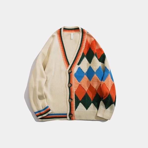 men's sweaters cardigan sweater men women lantern sleeve casual loose jumper autumn winter v neck knitted oversized, White;black
men's sweaters cardigan sweater men women lantern sleeve casual loose jumper autumn winter v neck knitted oversized, White;black