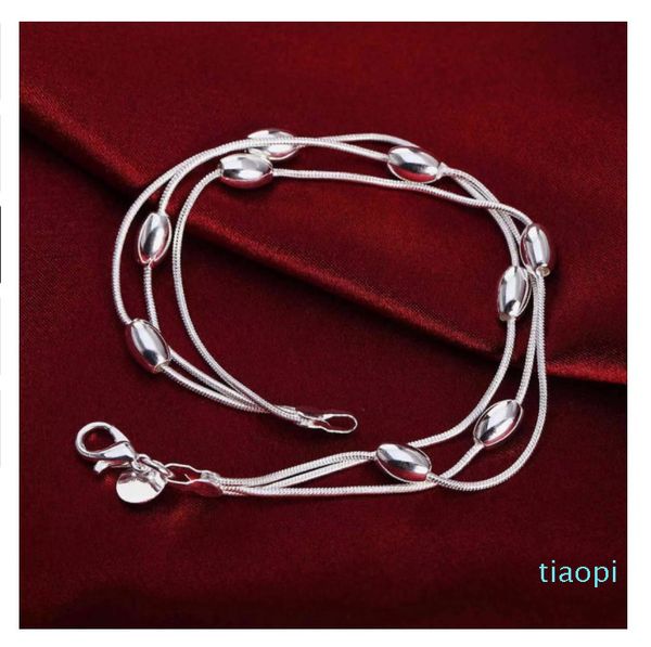 2021 new beaded chain exquisite bracelet ladies silver fashion ladies wedding exquisite jewelry ladies bracelet, Black
2021 new beaded chain exquisite bracelet ladies silver fashion ladies wedding exquisite jewelry ladies bracelet, Black