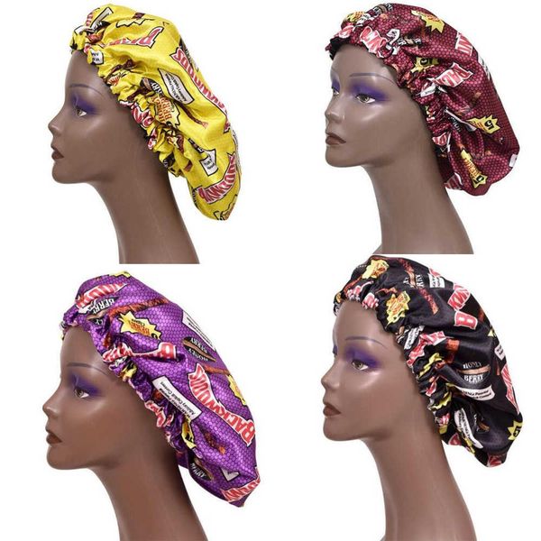 4 colors designer bath tools women sleeping cap bonnets nightcap bathroom accessories double-deck satin wide-brimmed shower caps, Yellow
4 colors designer bath tools women sleeping cap bonnets nightcap bathroom accessories double-deck satin wide-brimmed shower caps, Yellow