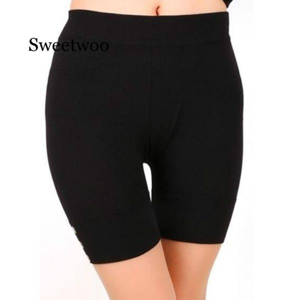 women's leggings casual solid summer slim fitness high stretch short sporting, Black
women's leggings casual solid summer slim fitness high stretch short sporting, Black