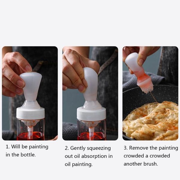 tools & accessories practical oil bottle brush turkey buster pastry set with thick of silicone material dispenser for barbecue
tools & accessories practical oil bottle brush turkey buster pastry set with thick of silicone material dispenser for barbecue