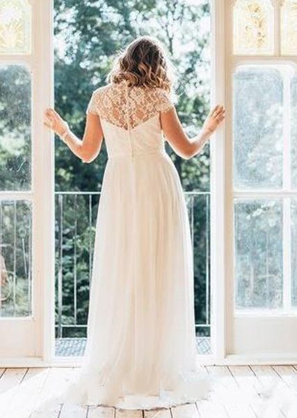elegant 2021 new boho wedding es plus size v neck short sleeves crystal sash chiffon lace bridal gowns vestidos de mariee j2x7, White
elegant 2021 new boho wedding es plus size v neck short sleeves crystal sash chiffon lace bridal gowns vestidos de mariee j2x7, White