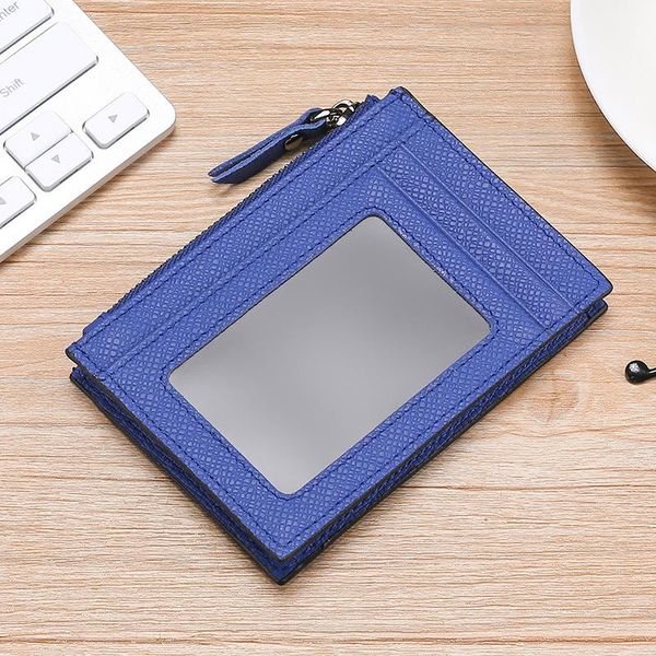 card holders purse rfid men business zipper holder genuine leather coin women pocket case, Brown;gray
card holders purse rfid men business zipper holder genuine leather coin women pocket case, Brown;gray