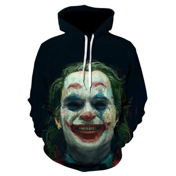 men's hoodies & sweatshirts women's hoodie horror clown 3d printing sportswear hip hop style xxs-6xl 2021, Black
men's hoodies & sweatshirts women's hoodie horror clown 3d printing sportswear hip hop style xxs-6xl 2021, Black