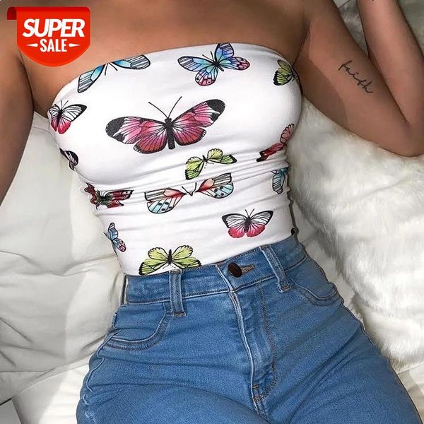 butterfly print strapless off shoulder tube clubwear fashion 2020 new summer women slim crop female clothing #bx8b, White
butterfly print strapless off shoulder tube clubwear fashion 2020 new summer women slim crop female clothing #bx8b, White