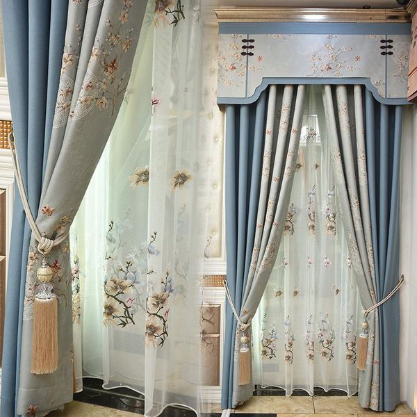 curtain & drapes light luxury blue high grade modern chinese precision living room bedroom cotton linen shading
curtain & drapes light luxury blue high grade modern chinese precision living room bedroom cotton linen shading