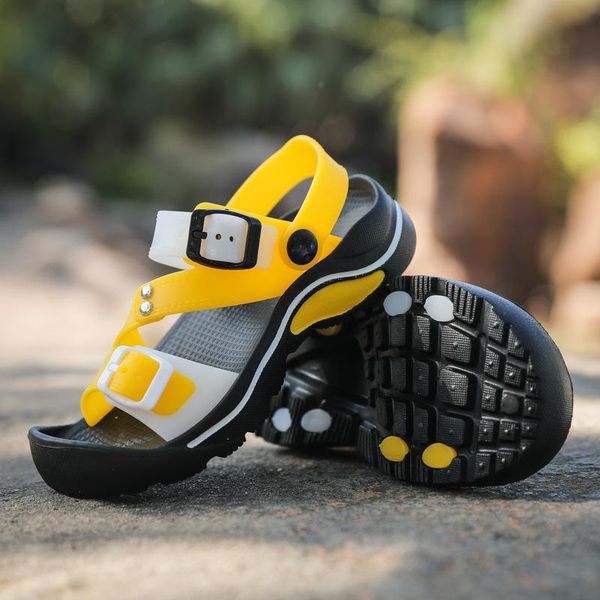 slipper children sandals shoes summer children' beach kids soft bottom non-slip wading boys large size 41 slippers, Black;grey
slipper children sandals shoes summer children' beach kids soft bottom non-slip wading boys large size 41 slippers, Black;grey