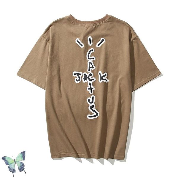 men's t shirts cactus jack t-shirt men women travis scot shirt highest jump cotton tees, White;black
men's t shirts cactus jack t-shirt men women travis scot shirt highest jump cotton tees, White;black