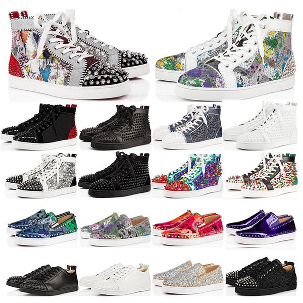 new designer shoes luxury studded spikes fashion slippers red suede leather mens womens flat bottoms shoes party lovers sneaker size 36-48, Black
new designer shoes luxury studded spikes fashion slippers red suede leather mens womens flat bottoms shoes party lovers sneaker size 36-48, Black