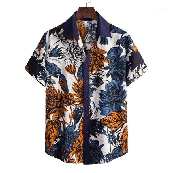 men's casual shirts leaves print men shirt summer hawaiian printed cotton-linen plus size short sleeve blouse camisa masculina 2021, White;black
men's casual shirts leaves print men shirt summer hawaiian printed cotton-linen plus size short sleeve blouse camisa masculina 2021, White;black