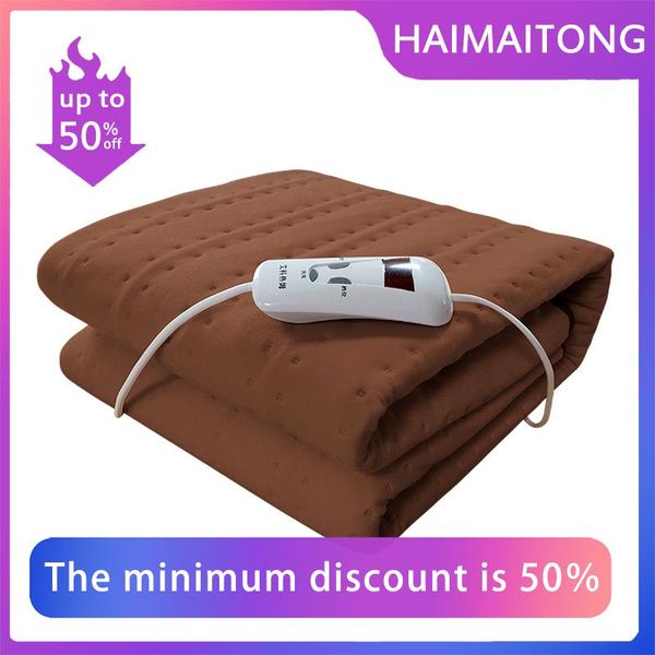 blankets intelligent electric blanket double washable 220v heated mat automatic protection thermostatic heating carpet