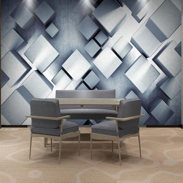 wallpapers custom wall cloth wallpaper european 3d rectangular gray industrial style mural living room tv background sticker
wallpapers custom wall cloth wallpaper european 3d rectangular gray industrial style mural living room tv background sticker