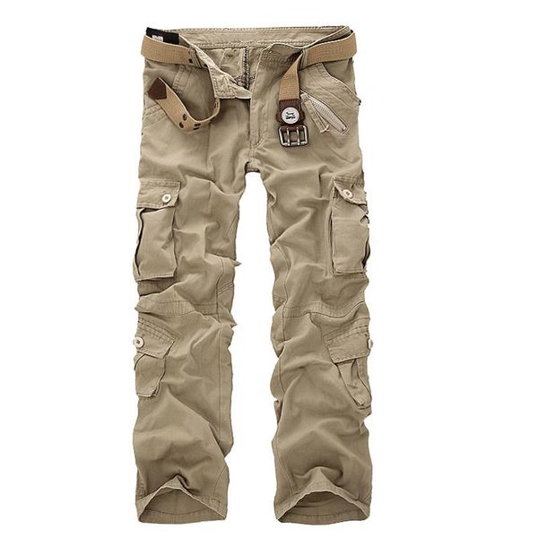 men's pants cargo overalls loose wash cotton solid color + camouflage multi pockets plus fat 28-44, Black
men's pants cargo overalls loose wash cotton solid color + camouflage multi pockets plus fat 28-44, Black
