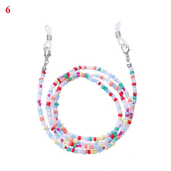 sunglasses frames fashion colored rice beads glasses chain beaded mask strap women's neck eyeglasses lanyard for, Silver
sunglasses frames fashion colored rice beads glasses chain beaded mask strap women's neck eyeglasses lanyard for, Silver