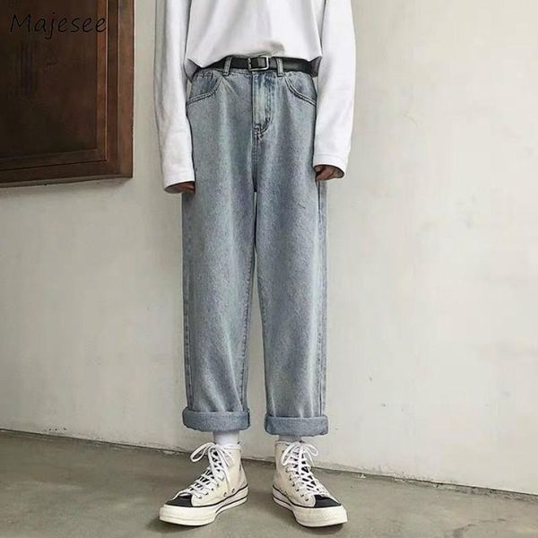 men's jeans men solid loose classic denim light jean basic straight fashion cowboy teenager all-match ulzzang daily streetwear, Blue
men's jeans men solid loose classic denim light jean basic straight fashion cowboy teenager all-match ulzzang daily streetwear, Blue