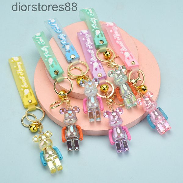 key chain acrylic cartoon magic joint bear fashion men's and women's car bag small gift pendant, Silver
key chain acrylic cartoon magic joint bear fashion men's and women's car bag small gift pendant, Silver