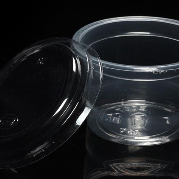 storage bottles & jars 100pcs 120ml disposable portion cups condiment cup with cover for sauce yogurt jelly pudding
storage bottles & jars 100pcs 120ml disposable portion cups condiment cup with cover for sauce yogurt jelly pudding