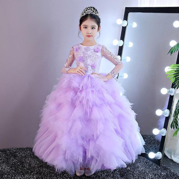 girl's dresses elegant kids wedding dress violet appliques flower girls long pageant party ball gown girl prom princess formal, Red;yellow
girl's dresses elegant kids wedding dress violet appliques flower girls long pageant party ball gown girl prom princess formal, Red;yellow