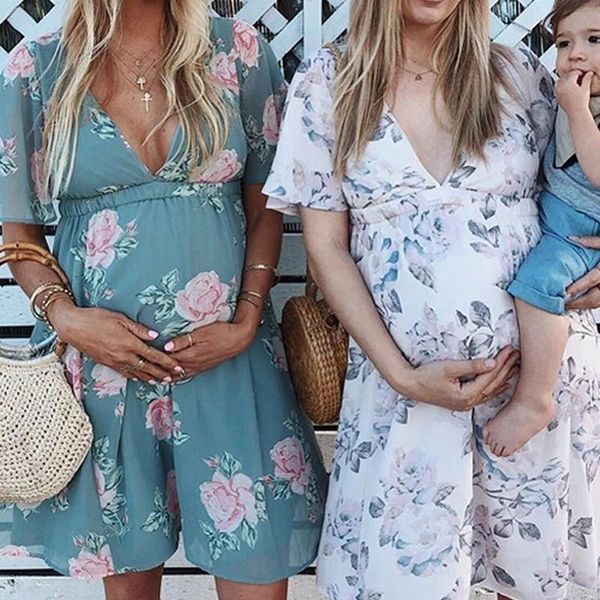 maternity dresses fashion casual clothes for pregnant women 2021 summer pregnancy dress floral print clothing, White
maternity dresses fashion casual clothes for pregnant women 2021 summer pregnancy dress floral print clothing, White