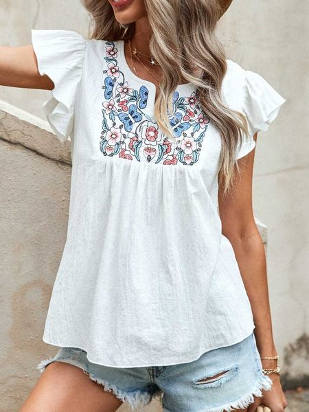 embroidery floral 100% cotton women t-shirt butterfly short sleeve american european casual loose t shirts basic office 210625, White
embroidery floral 100% cotton women t-shirt butterfly short sleeve american european casual loose t shirts basic office 210625, White