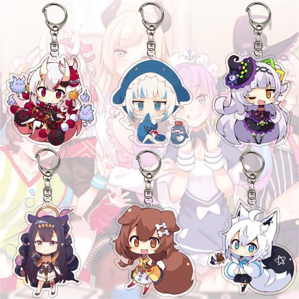 keychains fantasy hololive vtuber keychain kagura nana inugami korone shirakami fubuki cosplay anime figures key chain gift for otaku fans, Silver
keychains fantasy hololive vtuber keychain kagura nana inugami korone shirakami fubuki cosplay anime figures key chain gift for otaku fans, Silver