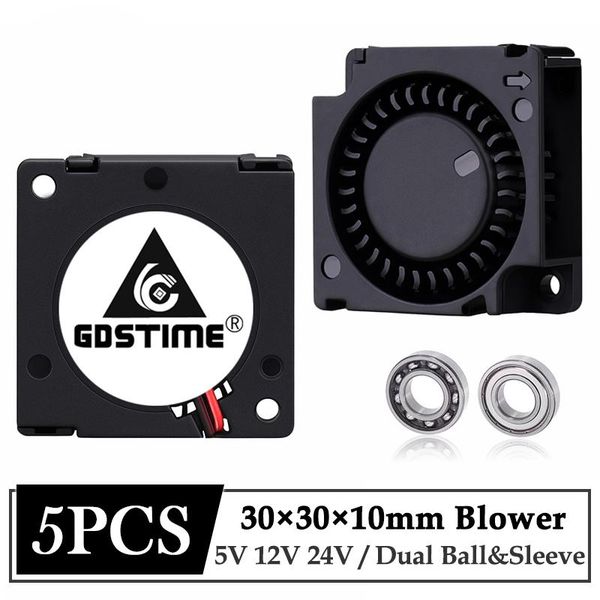 fans & coolings 5pcs gdstime dc 5v 12v 24v fan 30mmx10mm 3010 sleeve dual ball 3d printer cooler 30mm 3cm 1inch small mini tubor blower
fans & coolings 5pcs gdstime dc 5v 12v 24v fan 30mmx10mm 3010 sleeve dual ball 3d printer cooler 30mm 3cm 1inch small mini tubor blower
