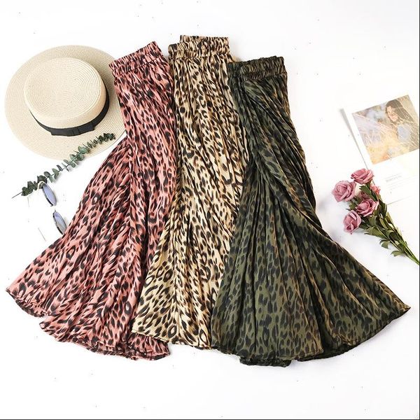 midi long leopard print pleated skirts women 2021 autumn winter korean elegant high waist a line fashion skirt female, Black
midi long leopard print pleated skirts women 2021 autumn winter korean elegant high waist a line fashion skirt female, Black