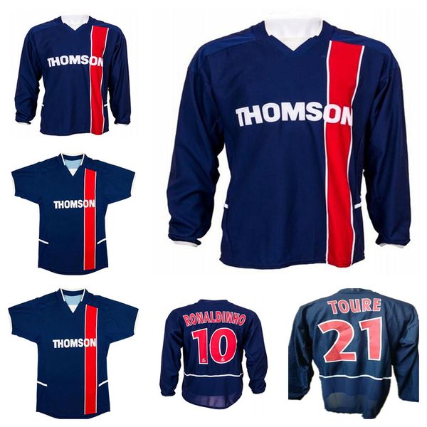 2002 /2003 paris ronaldinho retro soccer jersey 01 /02 home away heinze pochettino leroy classic vintage football shirt a'a, Black;yellow
2002 /2003 paris ronaldinho retro soccer jersey 01 /02 home away heinze pochettino leroy classic vintage football shirt a'a, Black;yellow