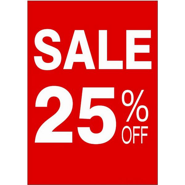 sale 25% off a6 poster promotion advertising label price tag paper supermarket store ceiling shelf desk counter table banner
sale 25% off a6 poster promotion advertising label price tag paper supermarket store ceiling shelf desk counter table banner