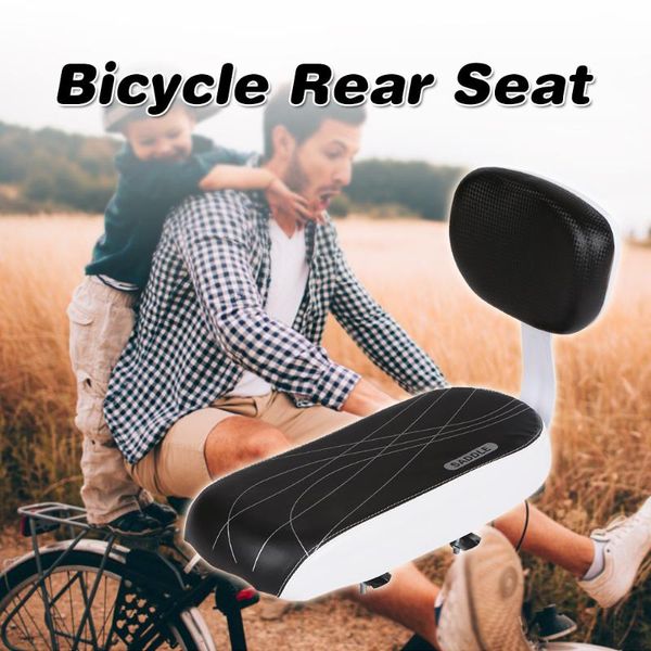 bike saddles bicycle back seat cycling mtb pu leather soft cushion rear rack children with backrest
bike saddles bicycle back seat cycling mtb pu leather soft cushion rear rack children with backrest
