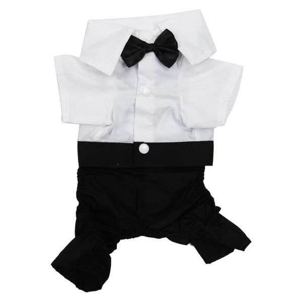 dog apparel handsome formal jumpsuit with bow tie groom tuxedo pet costumes clothing xl black white
dog apparel handsome formal jumpsuit with bow tie groom tuxedo pet costumes clothing xl black white