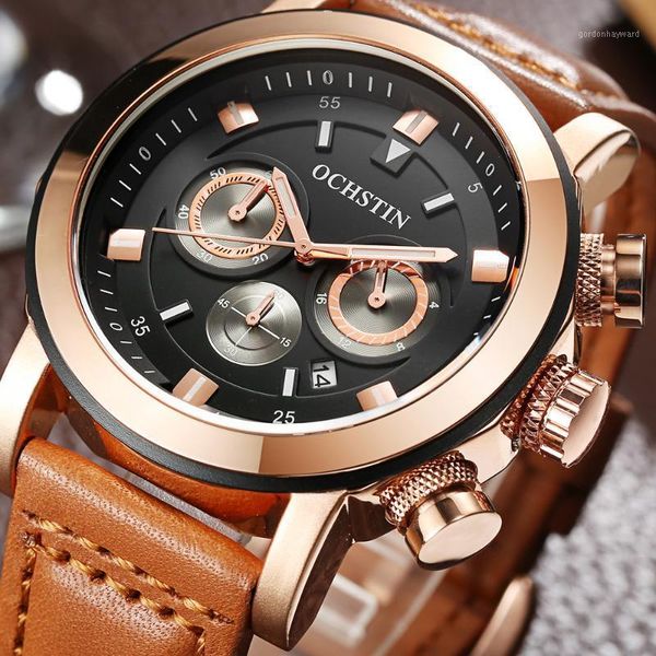wristwatches ochstin men's watch fashion quartz men leather waterproof sports wrist male relogio masculino, Slivery;brown
wristwatches ochstin men's watch fashion quartz men leather waterproof sports wrist male relogio masculino, Slivery;brown