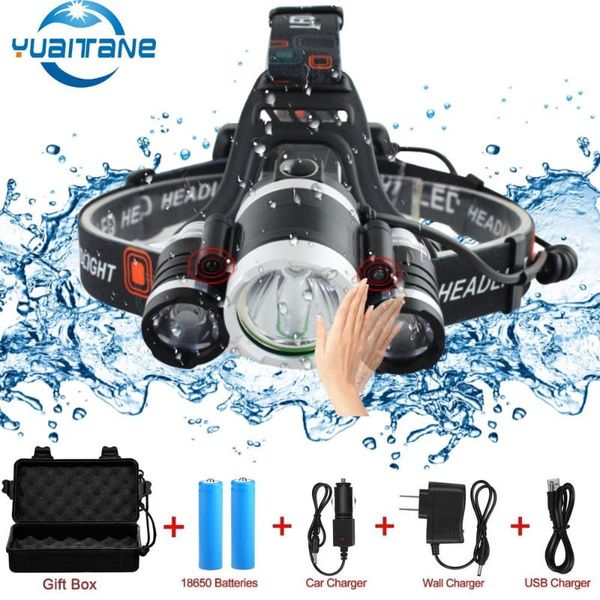 ir sensor led headlamp zoomable 1*t6+2r5 head light torch rechargeable forehead lamp head fishing headlight by 18650
ir sensor led headlamp zoomable 1*t6+2r5 head light torch rechargeable forehead lamp head fishing headlight by 18650