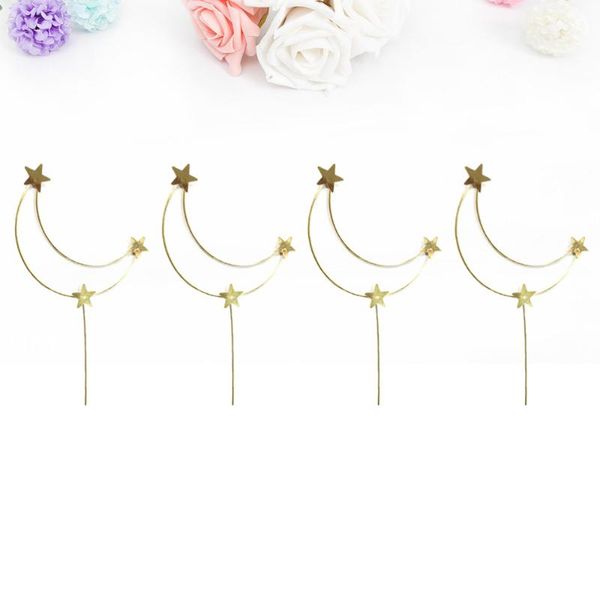 other festive & party supplies 4pcs cake er star moon baking picks for birthday wedding (golden)
other festive & party supplies 4pcs cake er star moon baking picks for birthday wedding (golden)