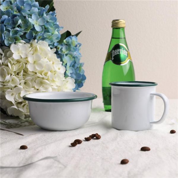 mugs enamel japanese style classic retro milk cup mug coffee tea children's bowl
mugs enamel japanese style classic retro milk cup mug coffee tea children's bowl
