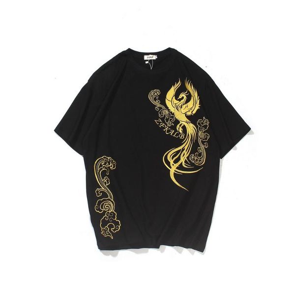 men's t-shirts chinese style couple graphic t shirts harajuku goth oversized gothic clothes embroidery knitted streetwear summer 2021, White;black
men's t-shirts chinese style couple graphic t shirts harajuku goth oversized gothic clothes embroidery knitted streetwear summer 2021, White;black