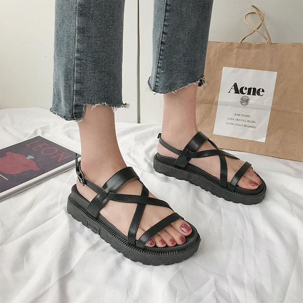 sandals 2021 summer black women shoes classic gladiator platform fashion comfortable designer beach casual flat sandales
sandals 2021 summer black women shoes classic gladiator platform fashion comfortable designer beach casual flat sandales