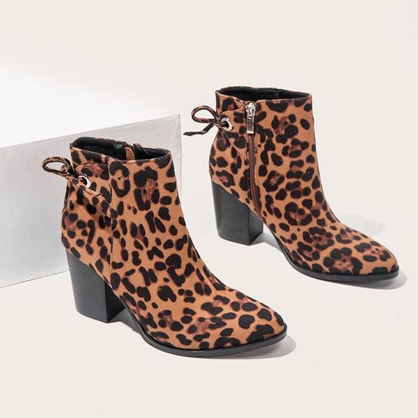 boots women's autumn leopard shoes zipper luxury designer round toe boots-women winter footwear high heel fashion rock rubber 201, Black
boots women's autumn leopard shoes zipper luxury designer round toe boots-women winter footwear high heel fashion rock rubber 201, Black