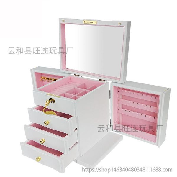 jewelry pouches, bags 2021 european simple solid color box multifunctional storage wholesale creative wooden customization, Pink;blue
jewelry pouches, bags 2021 european simple solid color box multifunctional storage wholesale creative wooden customization, Pink;blue