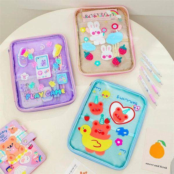 cosmetic bags & cases transparent bear tablet case 11 inch waterproof pvc sleeve student ipad storage bag lapprotective cover girls line
cosmetic bags & cases transparent bear tablet case 11 inch waterproof pvc sleeve student ipad storage bag lapprotective cover girls line