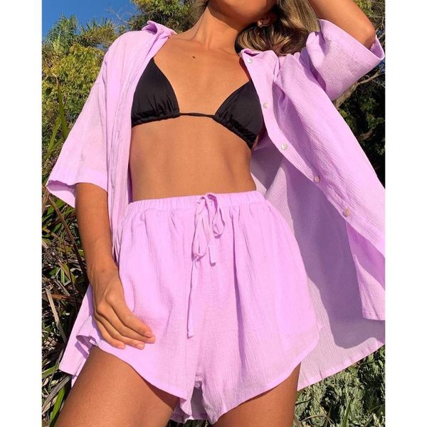 women's tracksuits ladies summer fashion youth suit half sleeve short pants solid color casual two-piece lounge tracksuit set 2021, Gray
women's tracksuits ladies summer fashion youth suit half sleeve short pants solid color casual two-piece lounge tracksuit set 2021, Gray