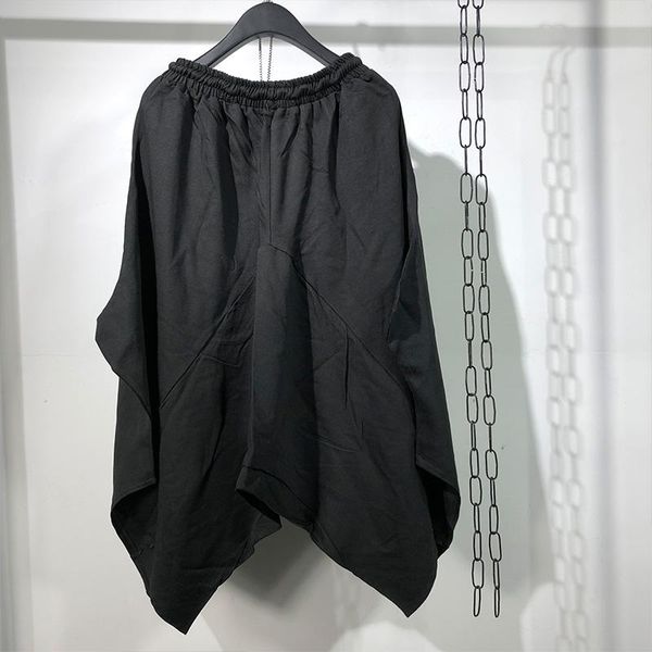 men's pants spring and summer men's pure color elasticated waist seven points harem hanging file casual knickerbockers, Black
men's pants spring and summer men's pure color elasticated waist seven points harem hanging file casual knickerbockers, Black
