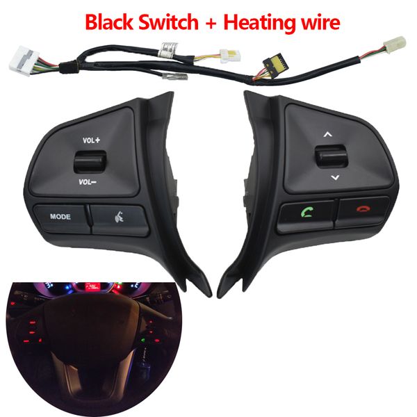 steering wheel audio volume music control button switch for kia k2 new-rio-k2 telephone sound with backlight heating cable
steering wheel audio volume music control button switch for kia k2 new-rio-k2 telephone sound with backlight heating cable