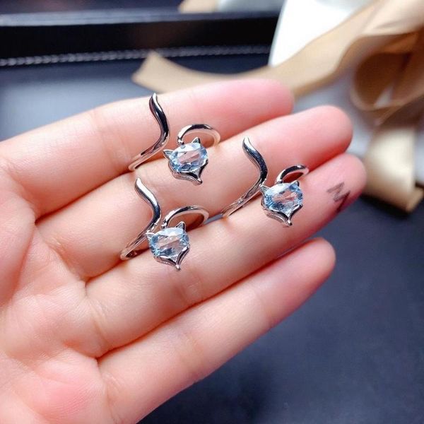 cluster rings simple elegant aquamarine ring 925 sterling silver natural and real fine jewelry, Golden;silver
cluster rings simple elegant aquamarine ring 925 sterling silver natural and real fine jewelry, Golden;silver
