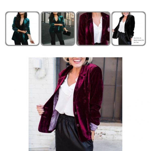 women's suits & blazers office lady blazer single breasted streetwear pure color all match jacket, White;black
women's suits & blazers office lady blazer single breasted streetwear pure color all match jacket, White;black
