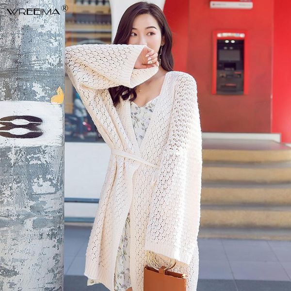women's sweaters wreeima women spring crochet hollow out cardigan femme knitted sweater knitwear coat outwear vogue dames fashion casu, White;black
women's sweaters wreeima women spring crochet hollow out cardigan femme knitted sweater knitwear coat outwear vogue dames fashion casu, White;black